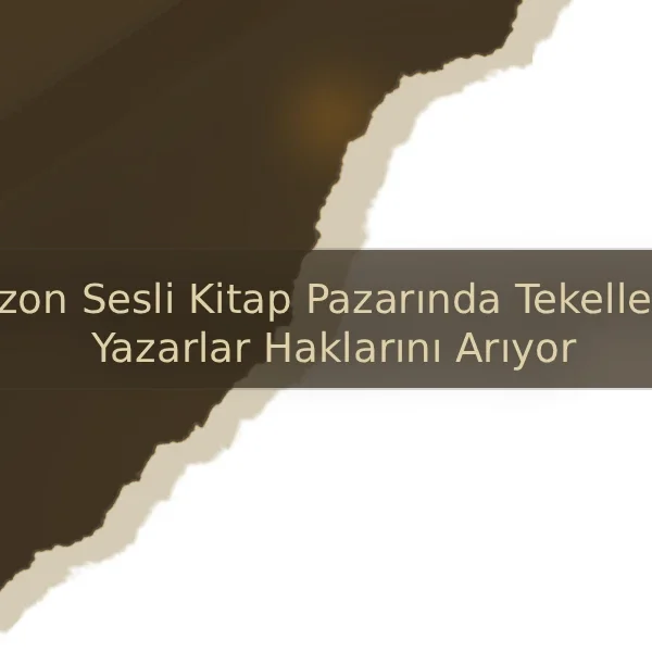 Amazon Sesli Kitap Pazarında Tekel mi Kuruyor? Yazarlar Haklarını Arıyor